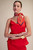 "Jojo" Satin Tank Top (Red)
