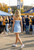 "Missy" Strapless Dress (Powder Blue/White)