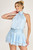 "Vivi" Halter Mini Dress (Blue)
