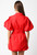 "Evie" Bubble Dress (Red)
