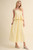 "Farrah" Eyelet Two Piece Set (Yellow)