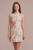 "Hallie" Jacquard Dress (Pink/Green)