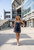 "Ashlyn" Mini Dress (Navy)