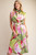 "Donna" Midi Dress (Lime Floral