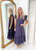 "Hope" Polka Dot Dress (Navy)