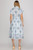 "Sheila" Striped Midi Dress (Blue Mix)