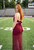 "Maya" Two Piece Set (Maroon)