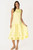 "Layne" Eyelet Poplin Dress (Yellow)
