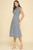 "Larson" Striped Dress (Navy/White)