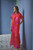 "Diana" Organza Dress (Pink/Red)
