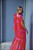 "Diana" Organza Dress (Pink/Red)