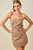 "Morgan" Polka Dot Dress (Brown)