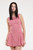 "Raven" Gingham Mini Dress (Red)