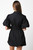 "Evie" Bubble Dress (Black)