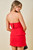 "Jasmine" Two Piece Set (Red)