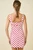 "Lena" Polka Dot Dress (Red/White)