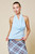 "Callie" Halter Top (Powder Blue)
