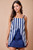 "Emme" Striped Set (Navy)