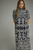 "Sloane" Midi Dress (Black)