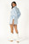 "Remi" Shirt Dress (Powder Blue)