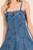 "Drake" Mini Dress (Denim)