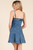 "Drake" Mini Dress (Denim)