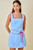 "Megan" Mini Dress (Blue/Red)
