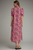 "Abigail" Floral Midi (Magenta)