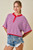 "Darla" Sweater (Red/Blue)