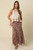 "Leigh" Maxi Skirt (Cheetah)