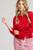 "Mallie" Cardigan (Red)