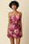 "Rosalie" Floral Romper (Wine)