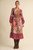 "Meadow" Midi Dress (Wine Mix)
