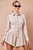 "Lola" Suede Dress (Almond)