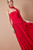"Hayden" Maxi Scarf Dress (Red)