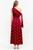 "Beth" Polka Dot Midi (Maroon)
