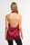 "Bridget" Fringe Top (Burgundy)