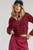 "Mallie" Cardigan (Burgundy)