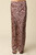"Emma" Leopard Satin Midi Skirt