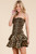"Gentry" Leopard Smocked Dress