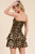 "Gentry" Leopard Smocked Dress