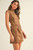 "Marigold" Suede Dress (Camel)