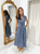 "Mollie" Midi Dress (Blue)