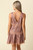"Lucca" Polka Dot Dress (Brown)