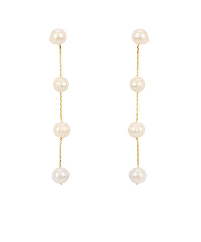 Freshwater Pearl 4 Drop Earring