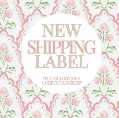 Shipping Label- Please provide us with a correct address