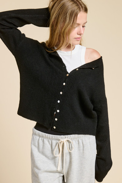 "Mallie" Cardigan (Black)