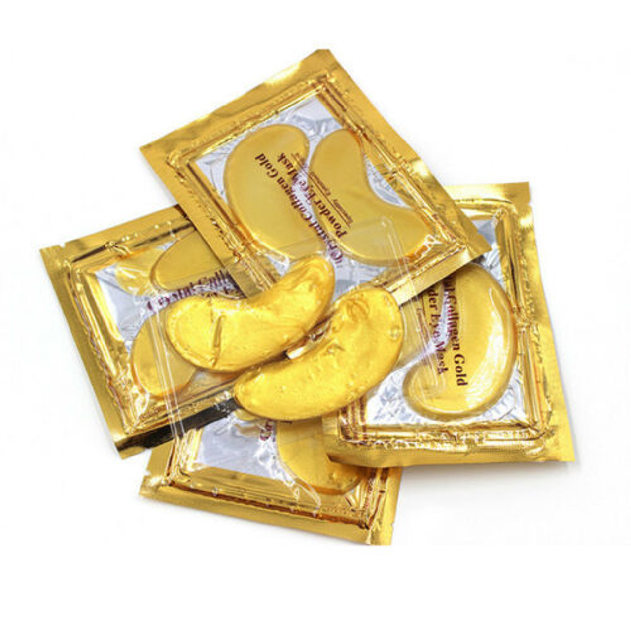 24k Gold Eye Mask 10pk Flirty Co 0905