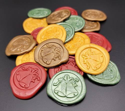 Christmas bells wax seal