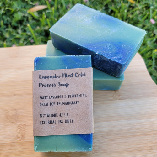 Lavender Mint Cold Process Bar